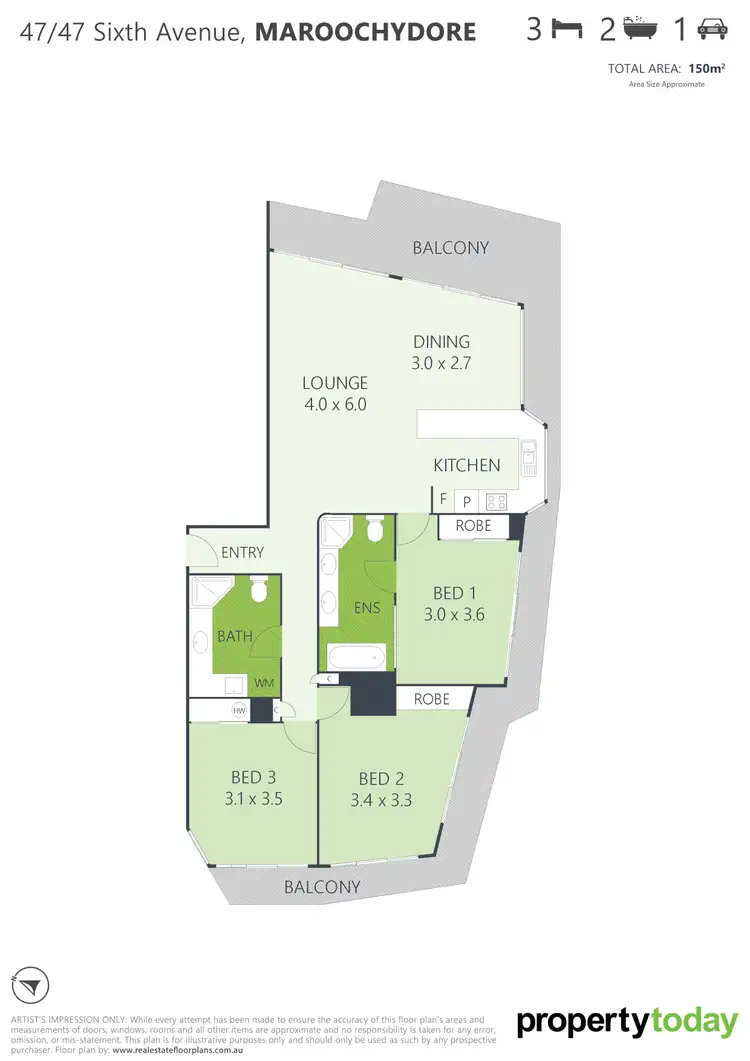 Floorplan of Homely unit listing, 47/47-51 Sixth Avenue, Maroochydore QLD 4558