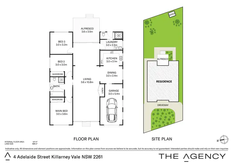 Floorplan of Homely house listing, 4 Adelaide Street, Killarney Vale NSW 2261