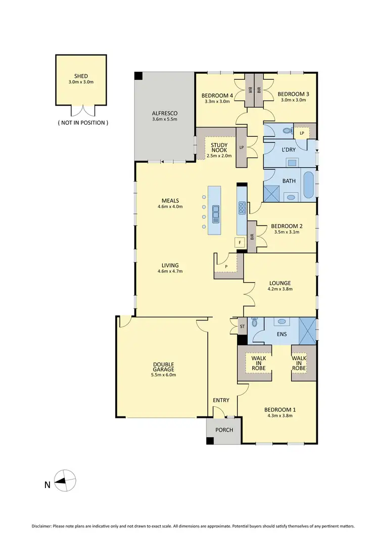 Floorplan of Homely house listing, 26 Gordon Boulevard, Gisborne VIC 3437
