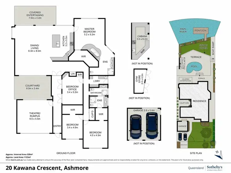 Floorplan of Homely house listing, 20 Kawana Crescent, Ashmore QLD 4214