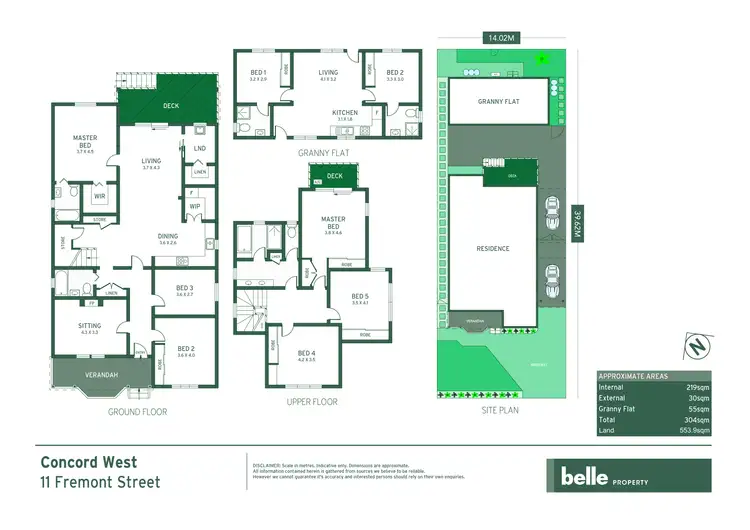 Floorplan of Homely house listing, 11 Fremont Street, Concord West NSW 2138