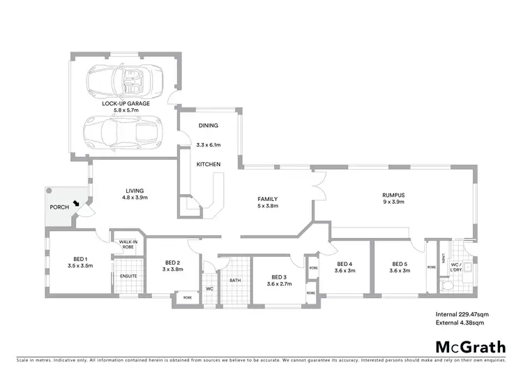 Floorplan of Homely house listing, 39 White Circle, Mudgee NSW 2850