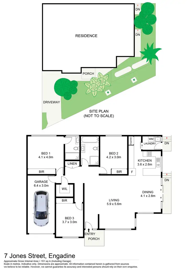 Floorplan of Homely house listing, 7 Jones Street, Engadine NSW 2233