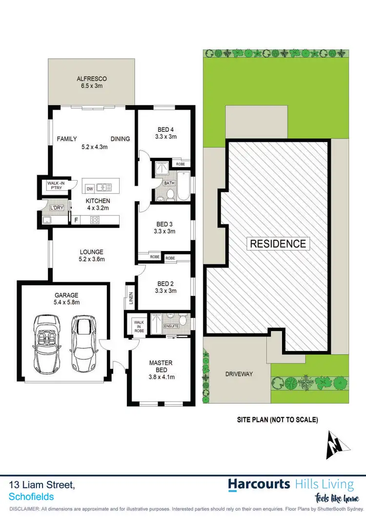 Floorplan of Homely house listing, 13 Liam Street, Schofields NSW 2762