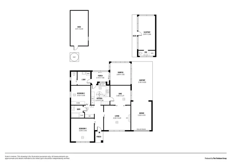 Floorplan of Homely house listing, 18 Ian Street, Broadview SA 5083