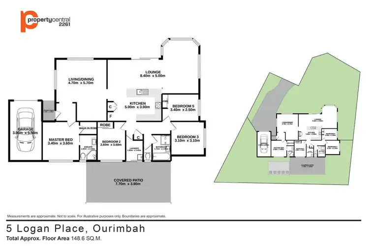Floorplan of Homely house listing, 5 Logan Place, Ourimbah NSW 2258