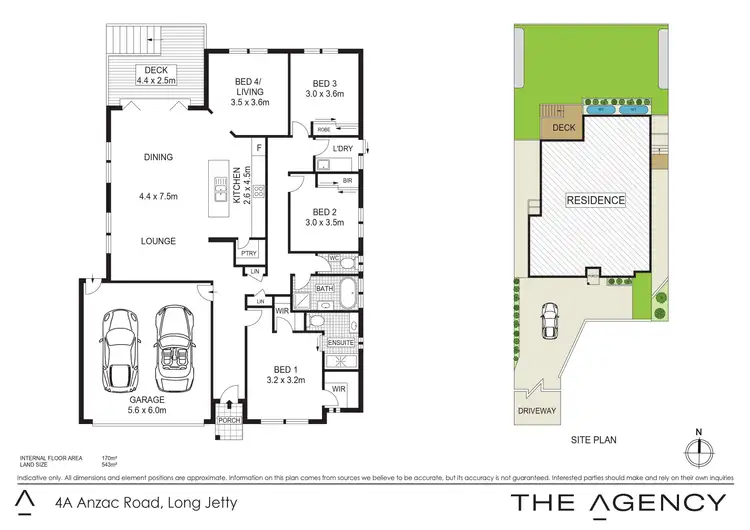 Floorplan of Homely house listing, 4A Anzac Road, Long Jetty NSW 2261