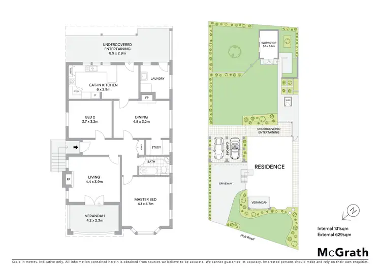 Floorplan of Homely house listing, 12 Holt Road, Taren Point NSW 2229