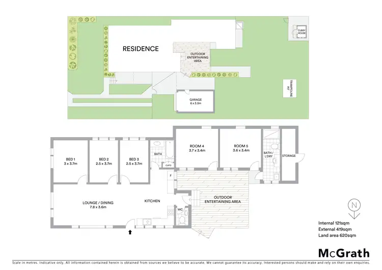 Floorplan of Homely house listing, 16 Calais Road, Wamberal NSW 2260