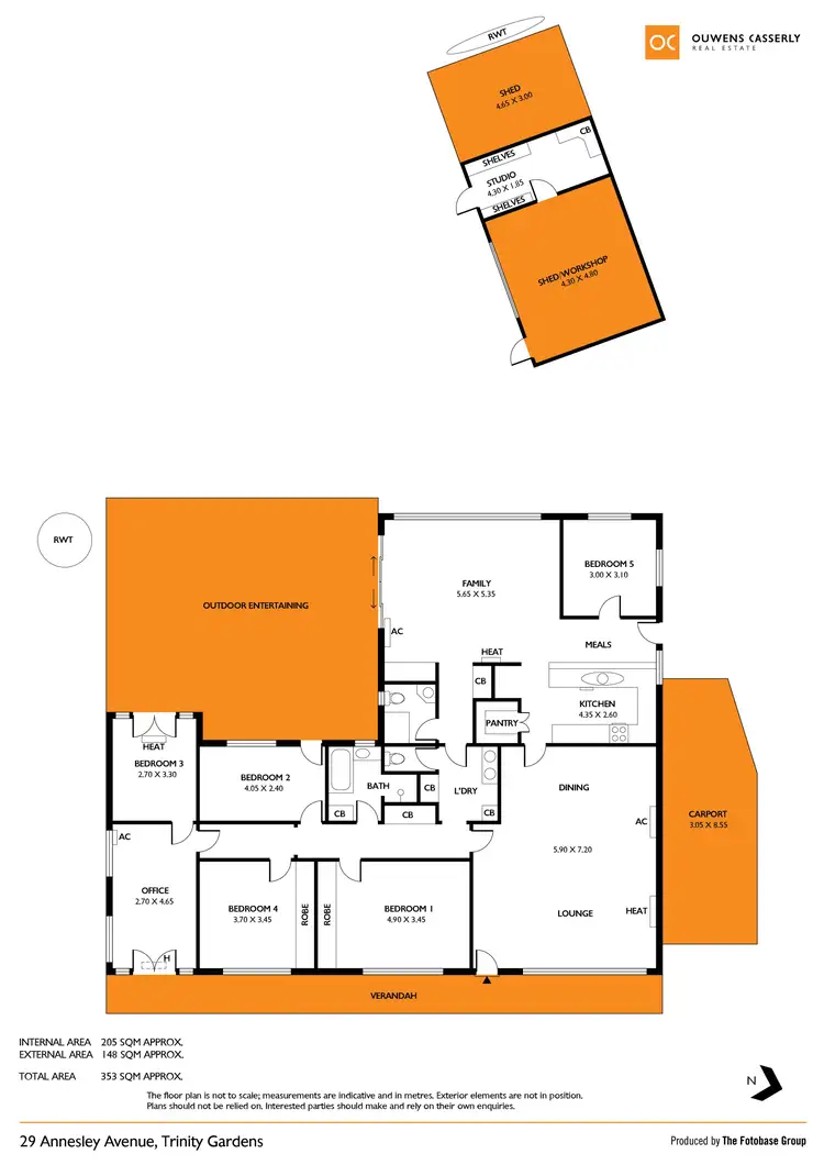 Floorplan of Homely house listing, 29 Annesley Avenue, Trinity Gardens SA 5068