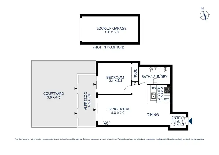 Floorplan of Homely apartment listing, 73/68 MacArthur Street, Parramatta NSW 2150