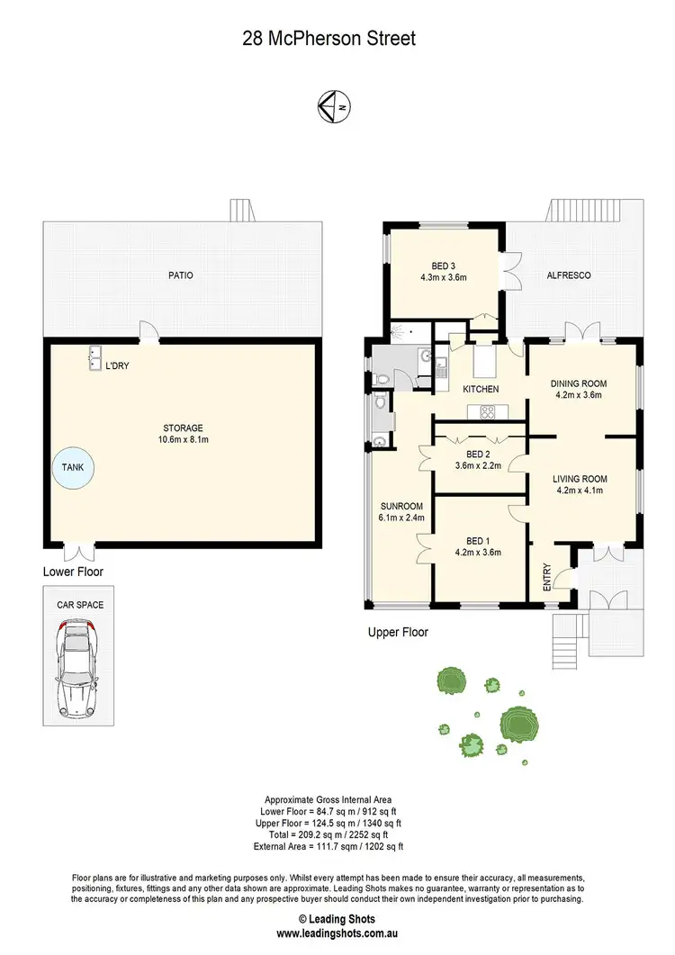 Floorplan of Homely house listing, 28 McPherson Street, Gordon Park QLD 4031