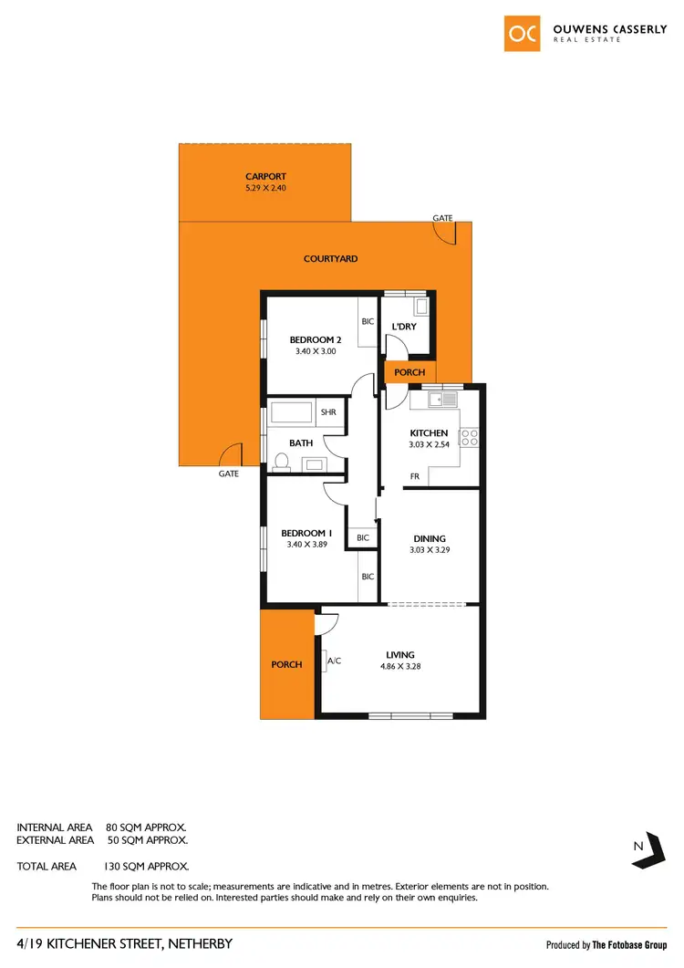 Floorplan of Homely unit listing, 4/19 Kitchener Street, Netherby SA 5062