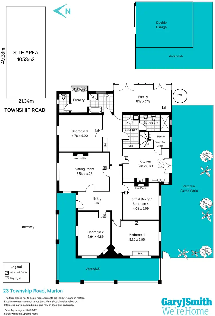 Floorplan of Homely house listing, 23 Township Road, Marion SA 5043