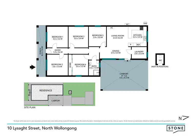 Floorplan of Homely house listing, 10 Lysaght Street, North Wollongong NSW 2500