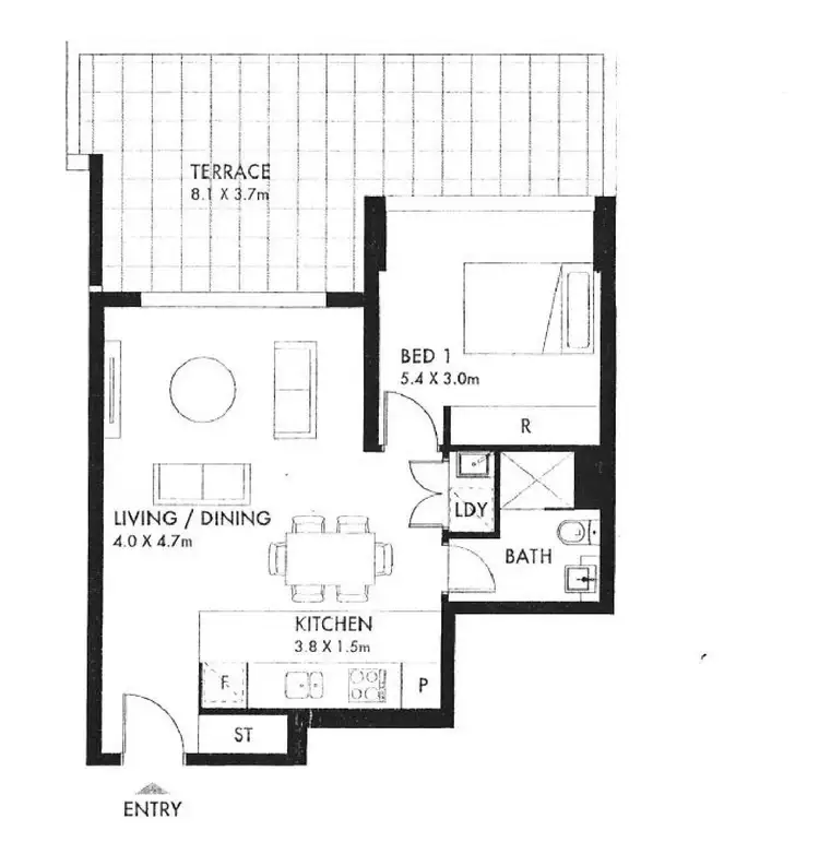 Floorplan of Homely apartment listing, 19/62 Gordon Crescent, Lane Cove North NSW 2066