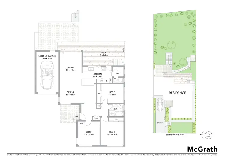 Floorplan of Homely house listing, 44 Southern Cross Way, Allambie Heights NSW 2100