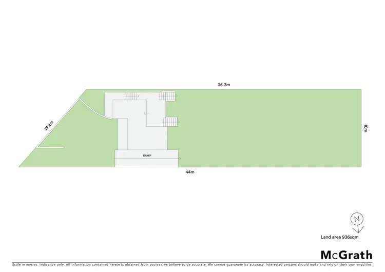Floorplan of Homely land listing, 46B Werrina Parade, Blue Bay NSW 2261