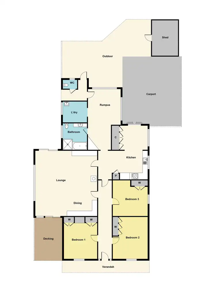 Floorplan of Homely house listing, 415 Eureka Street, Ballarat East VIC 3350