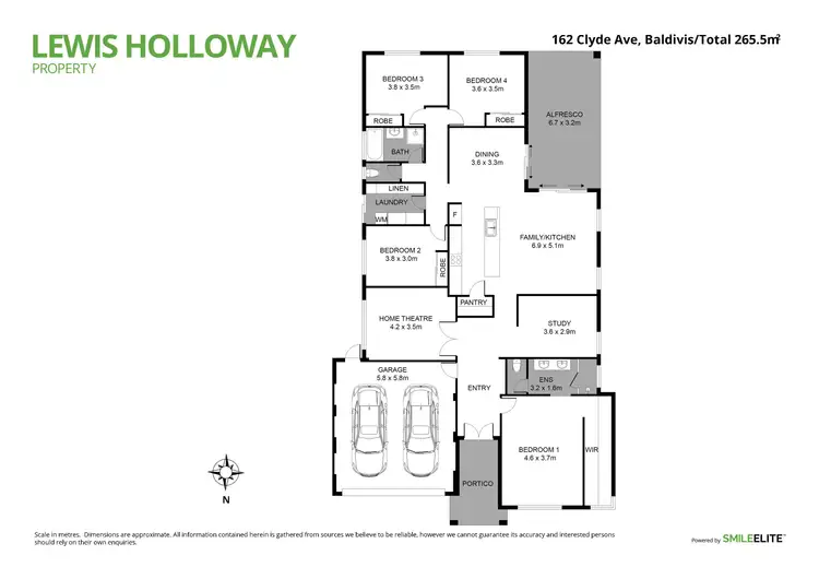 Floorplan of Homely house listing, 162 Clyde Avenue, Baldivis WA 6171