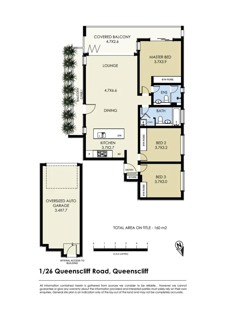 Floorplan of Homely apartment listing, 1/26 Queenscliff Road, Queenscliff NSW 2096