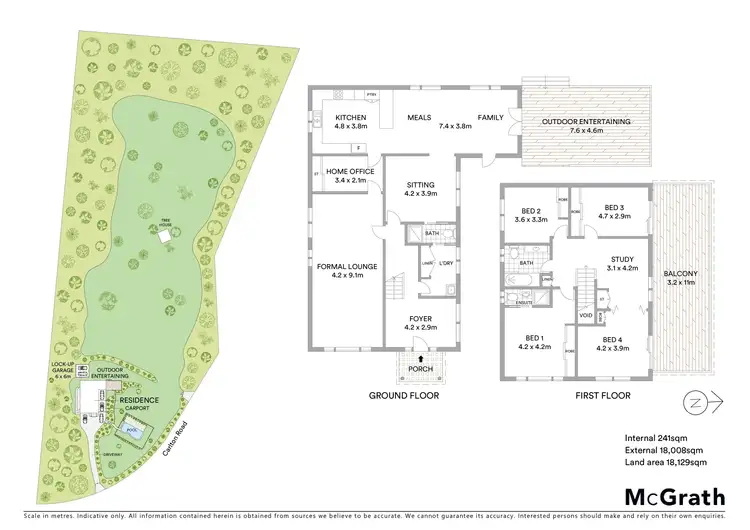 Floorplan of Homely rural property listing, 15 Carlton Road, Holgate NSW 2250