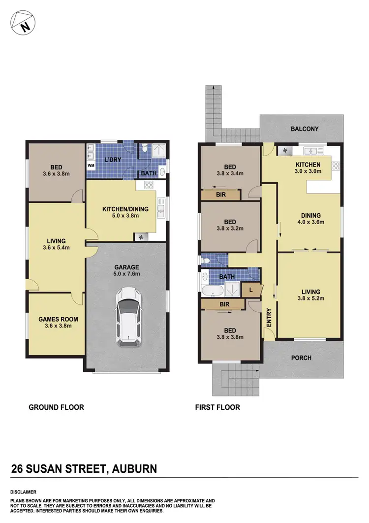 Floorplan of Homely house listing, 26 Susan Street, Auburn NSW 2144