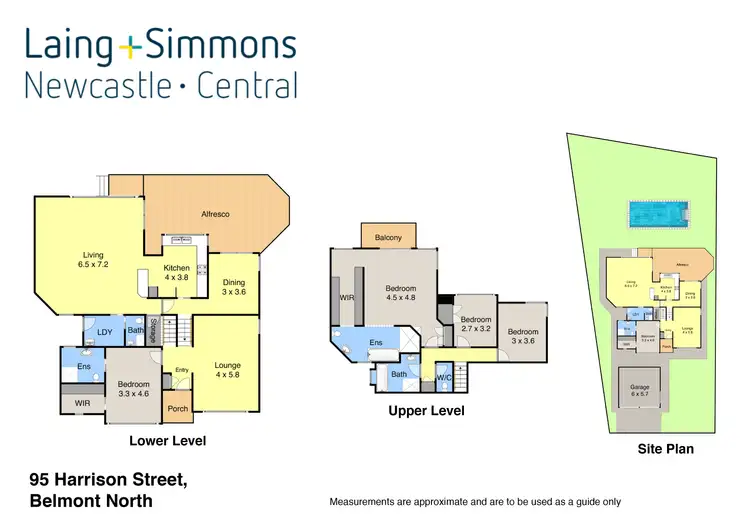 Floorplan of Homely house listing, 95 Harrison Street, Belmont North NSW 2280