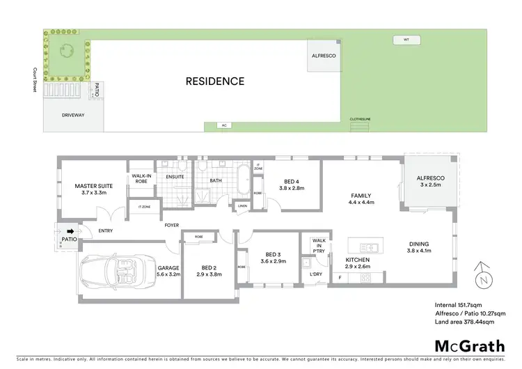 Floorplan of Homely land listing, 21 Court Street, Mudgee NSW 2850