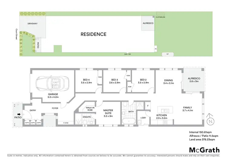 Floorplan of Homely house listing, 21A Court Street, Mudgee NSW 2850