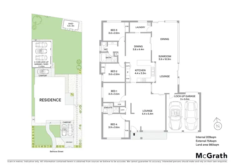 Floorplan of Homely house listing, 20 Belmore Street, Gulgong NSW 2852