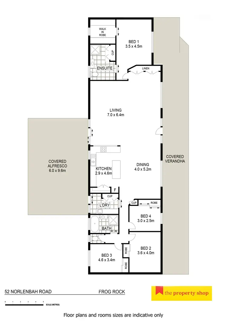 Floorplan of Homely rural property listing, 52 Norlenbah Road, Mudgee NSW 2850