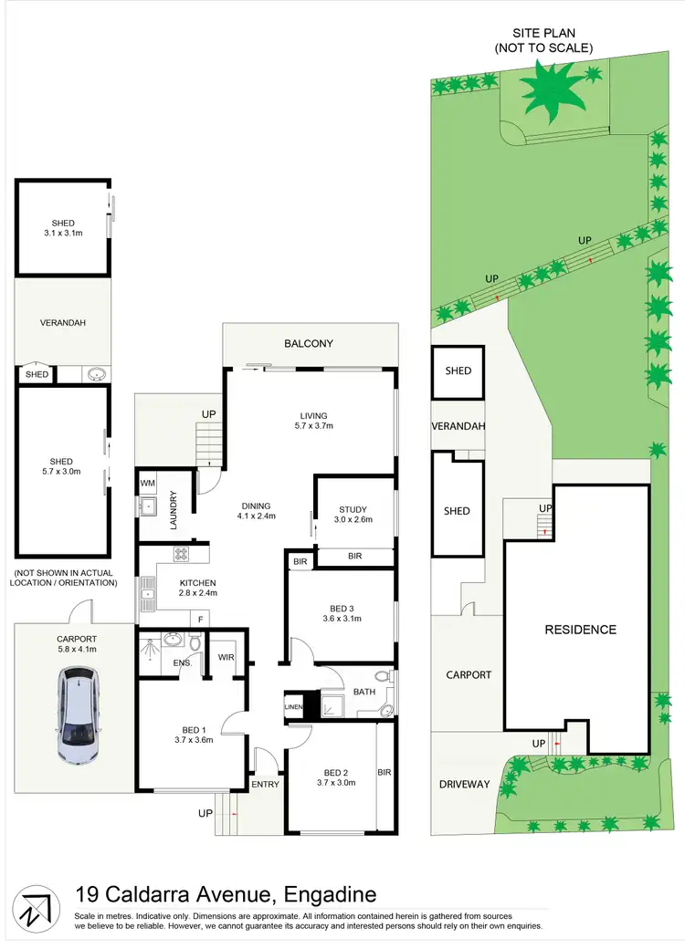 Floorplan of Homely house listing, 19 Caldarra Avenue, Engadine NSW 2233