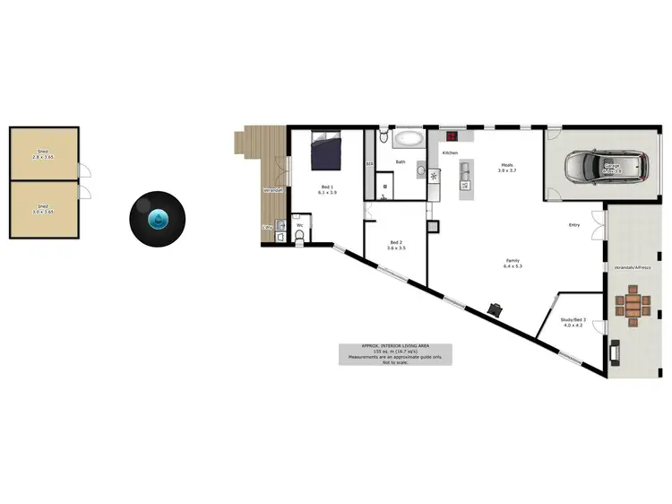 Floorplan of Homely house listing, 11 Birdwood Street, Corowa NSW 2646