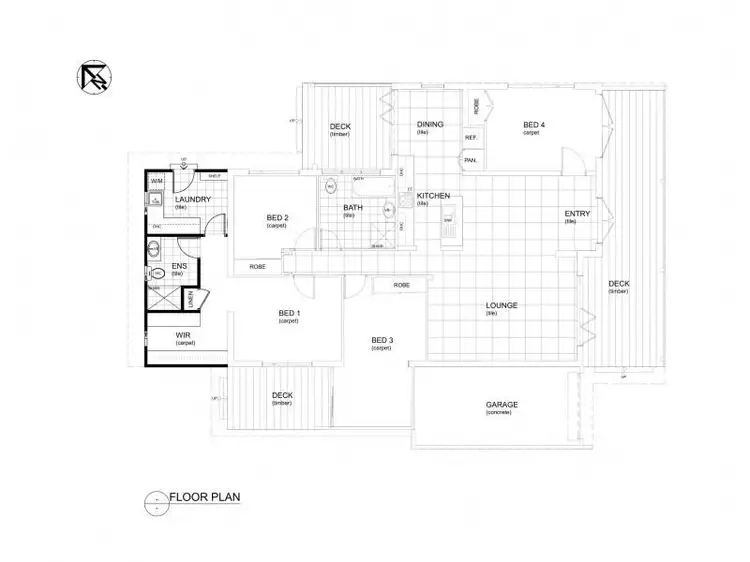 Floorplan of Homely house listing, 36 Cooleroo Crescent, Southport QLD 4215