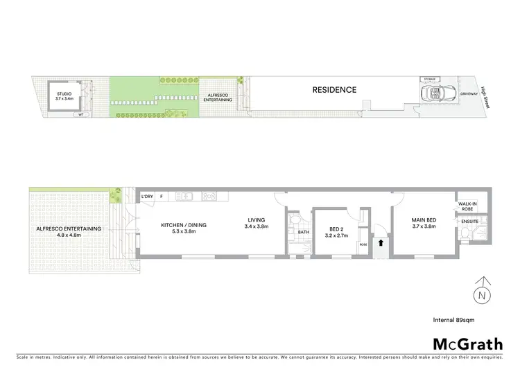 Floorplan of Homely house listing, 134B High Street, Willoughby NSW 2068