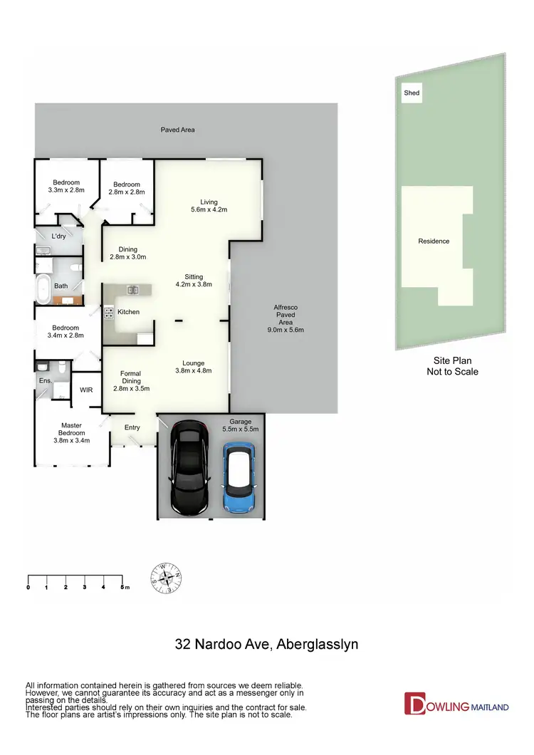 Floorplan of Homely house listing, 32 Nardoo Avenue, Aberglasslyn NSW 2320