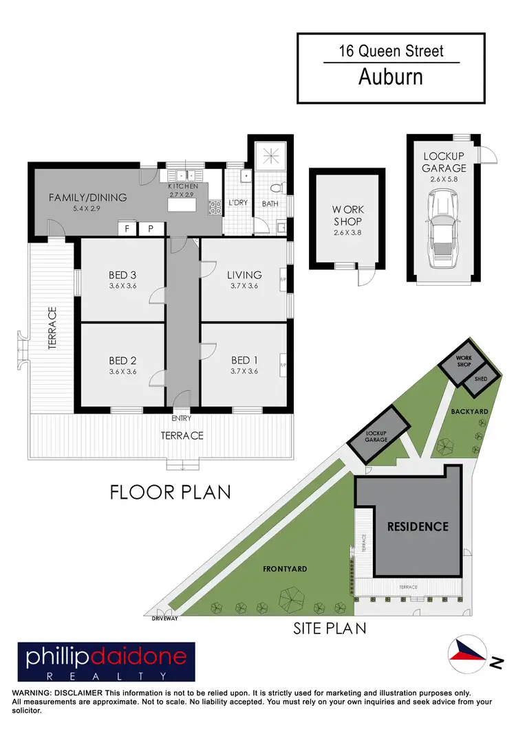 Floorplan of Homely house listing, 16 Queen Street, Auburn NSW 2144