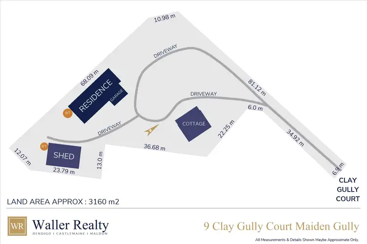 Floorplan of Homely house listing, 9 Clay Gully Court, Maiden Gully VIC 3551