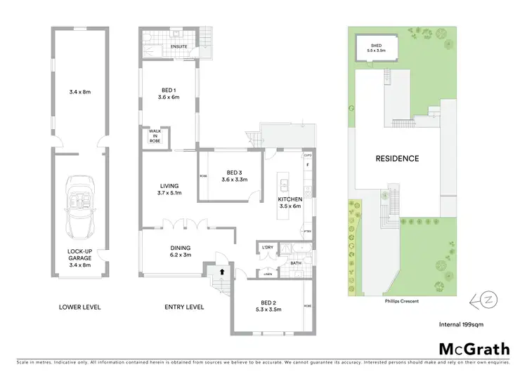 Floorplan of Homely house listing, 41 Phillips Crescent, Mangerton NSW 2500