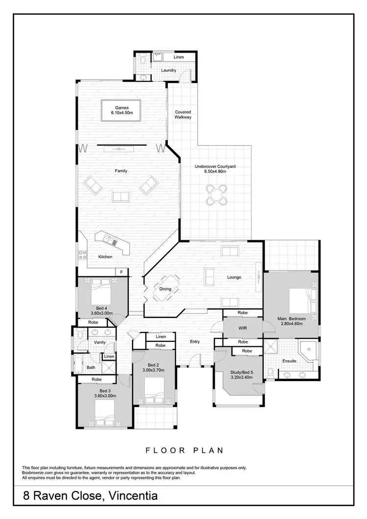 Floorplan of Homely house listing, 8 Raven Close, Vincentia NSW 2540