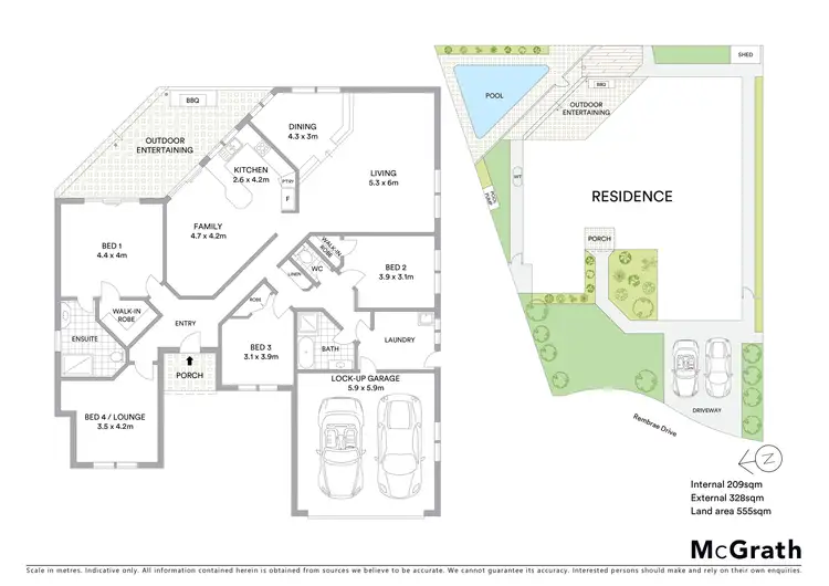 Floorplan of Homely house listing, 30 Rembrae Drive, Green Point NSW 2251