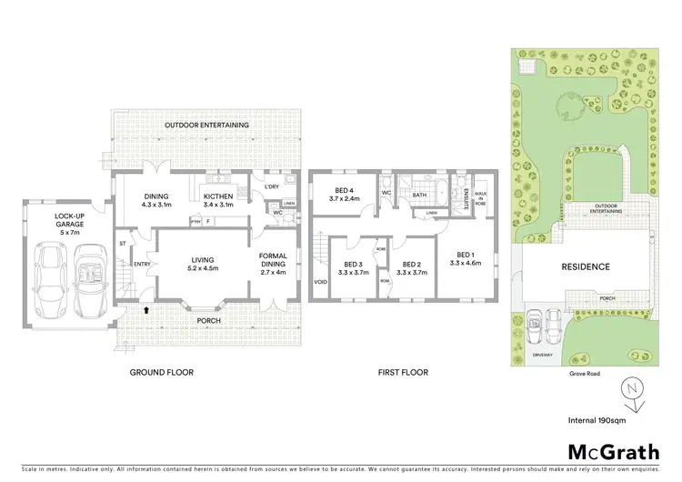 Floorplan of Homely house listing, 58 Grove Road, Wamberal NSW 2260