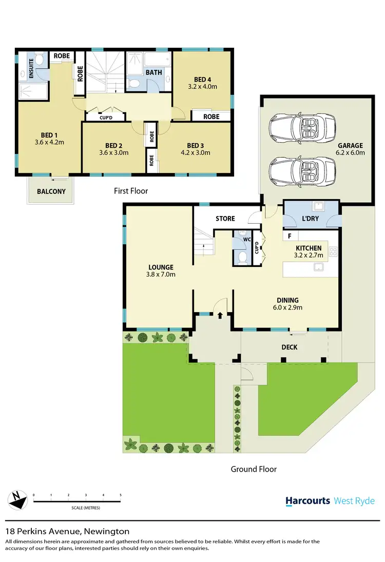 Floorplan of Homely house listing, 18 Perkins Avenue, Newington NSW 2127