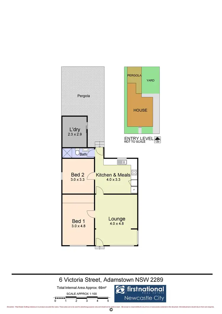 Floorplan of Homely house listing, 6 Victoria Street, Adamstown NSW 2289