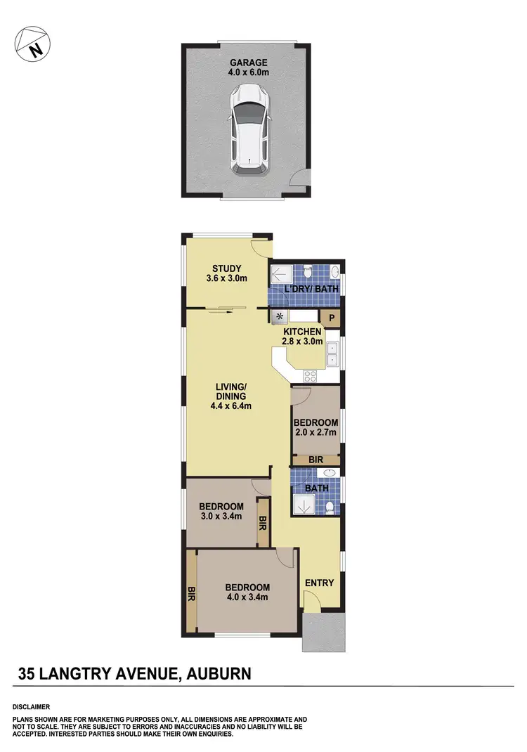 Floorplan of Homely house listing, 35 Langtry Avenue, Auburn NSW 2144