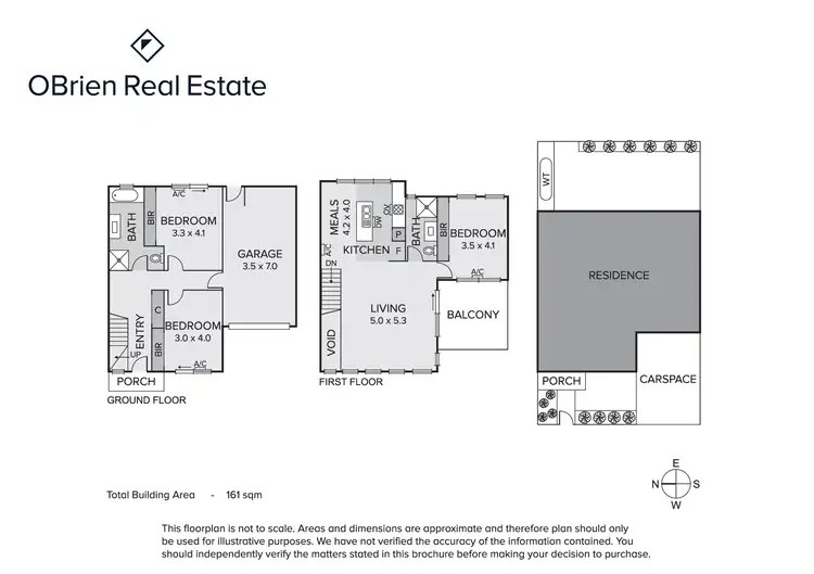 Floorplan of Homely townhouse listing, 16 Lauriston Court, Cheltenham VIC 3192