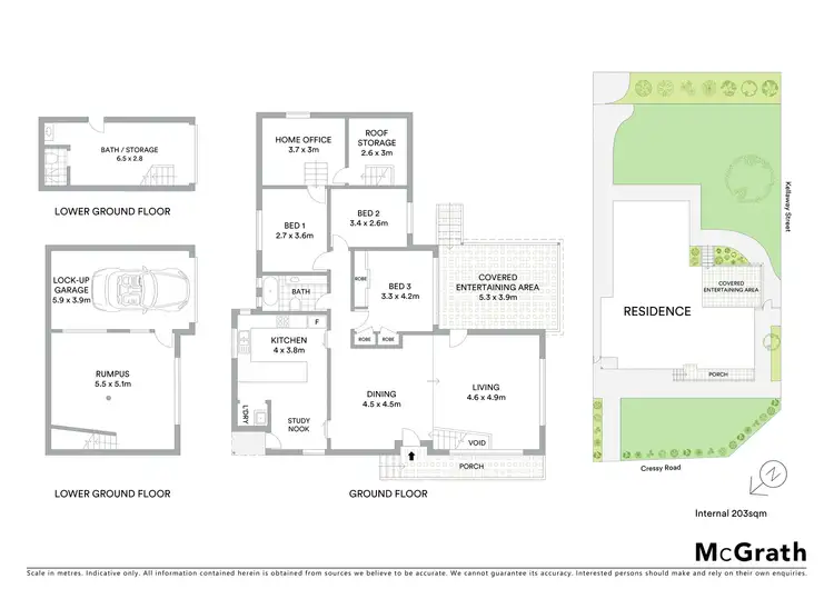 Floorplan of Homely house listing, 47 Cressy Road, East Ryde NSW 2113