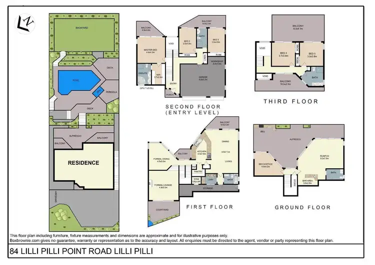 Floorplan of Homely house listing, 84 Lilli Pilli Point Road, Lilli Pilli NSW 2229