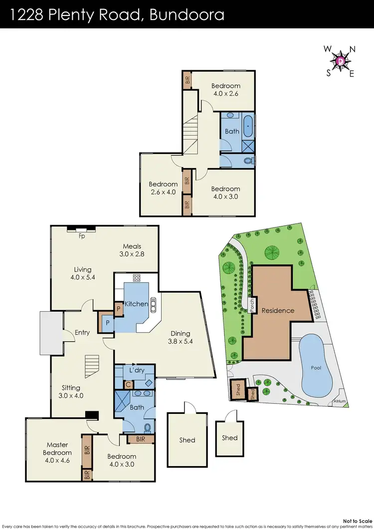 Floorplan of Homely house listing, 1228 Plenty Road, Bundoora VIC 3083